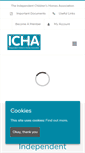 Mobile Screenshot of icha.org.uk